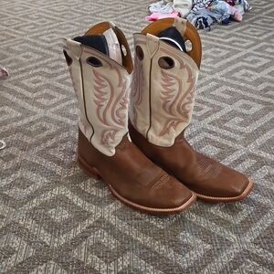 Mens Cowboy boots Brown size 14